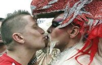 На стороне гей-парада на Украине присутствовали грузины