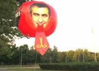 Одесситы призвали Саакашвили «возвращаться в свой сказочный лес» ВИДЕО