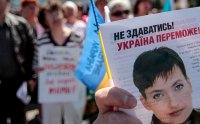 Освобождения Савченко требуют в Грузии