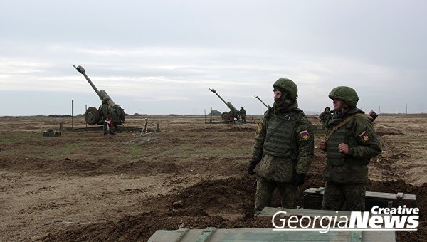 В Южной Осетии артиллеристы провели учения с новейшей техникой